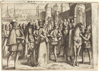 バレンシアに到着 [直訳] 作： Jacques Callot
