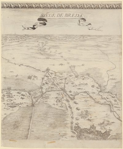 「ブレダの戦い」の細部 作： ジャック・カロ