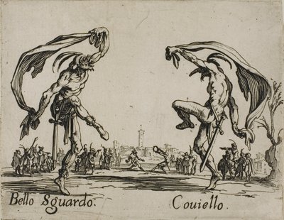 ベッロ・スグアルド-コヴィエッロ、バッリ・ディ・スフェッサニアより第18曲 作： Jacques Callot