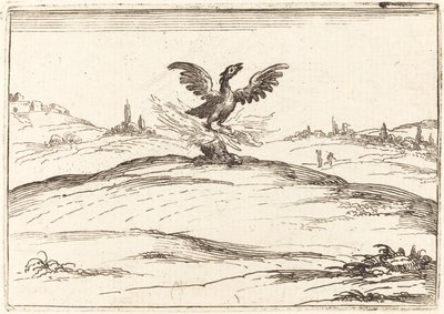 バーニングフェニックス、1628年。 作： Jacques Callot