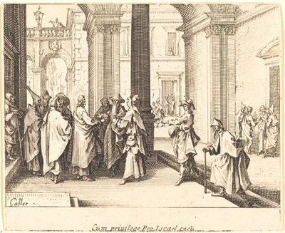 シーザーズ コイン、1635 年。 作： Jacques Callot