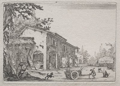 Caprices: イタリアの農場 作： Jacques Callot
