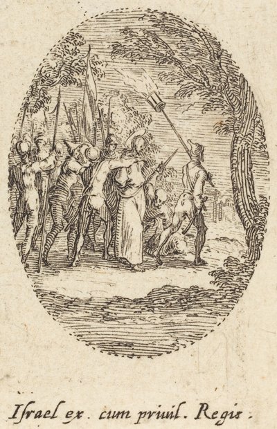 十字架を背負うキリスト 作： Jacques Callot