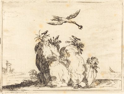 クレーン飛行 作： Jacques Callot