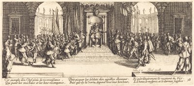 報酬の配布 作： Jacques Callot