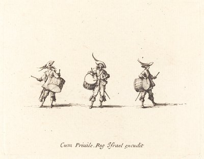 ドラムでドリル 作： Jacques Callot