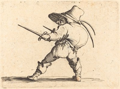 剣と短剣のデュエリスト 作： Jacques Callot