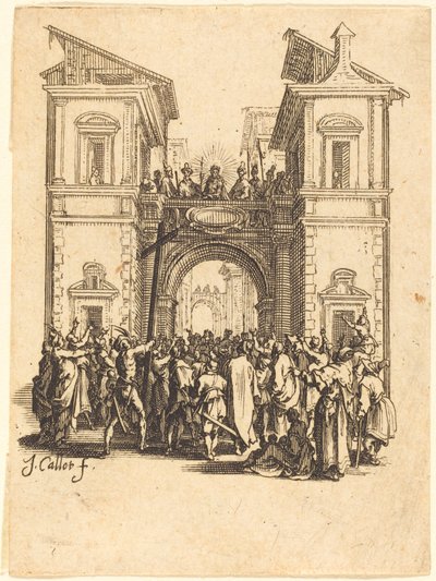 Ecce Homo, c. 16241625. 作： Jacques Callot