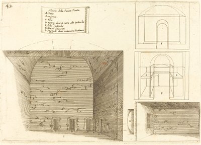 航路図の立面図 作： Jacques Callot