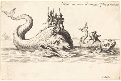 Mmのエントリ。 ド・ヴロンクール、タイロン、マリモント 作： Jacques Callot