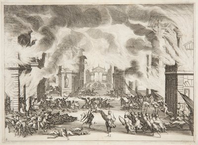 ソリマン第四幕 作： Jacques Callot