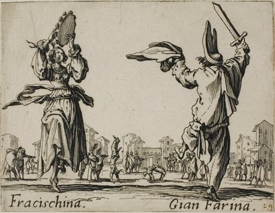 フラチスキーナ - ジャン・ファリーナ、バッリ・ディ・スフェッサニアより17枚目 作： Jacques Callot