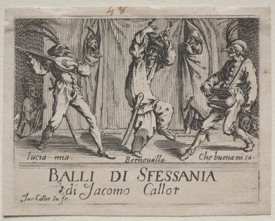 口絵、1621年。 作： Jacques Callot