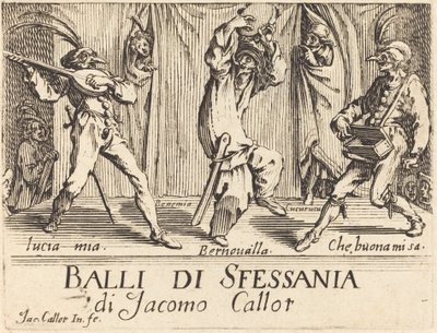 「バリ・ディ・スフェッサニア」の口絵 作： Jacques Callot