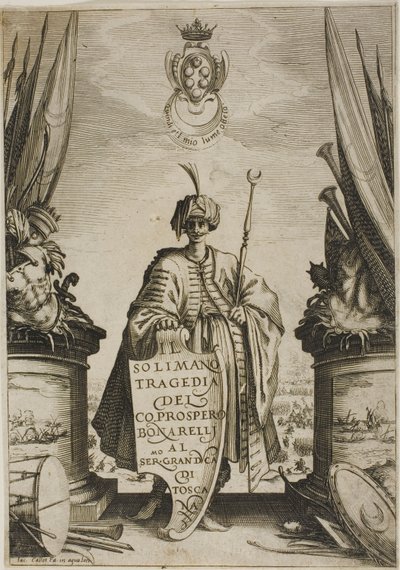 ソリマーノの口絵 作： Jacques Callot