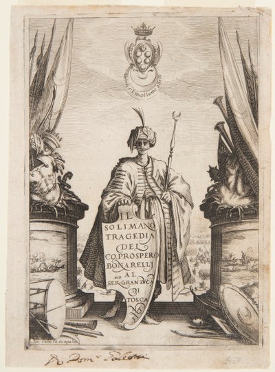 第二の州、ソリマンの口絵 作： Jacques Callot