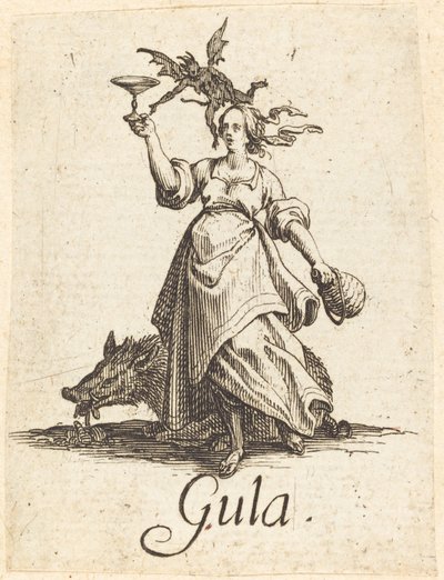 大食い 作： Jacques Callot