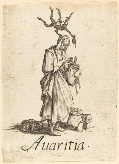 貪欲 作： Jacques Callot