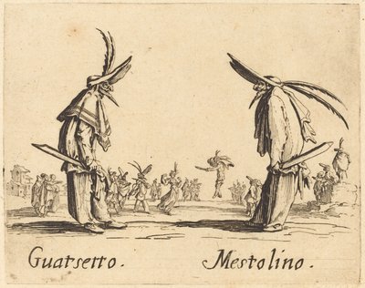 ガッセットとレードル 作： Jacques Callot