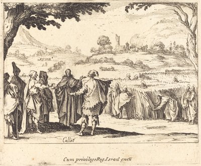 パリサイ人とイエス 作： Jacques Callot