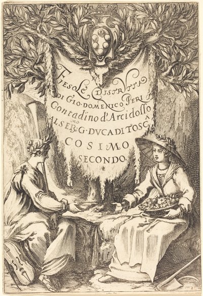 美しい庭師 作： Jacques Callot