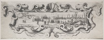 軍隊の上陸 作： Jacques Callot