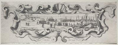 軍隊の上陸 作： Jacques Callot