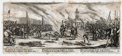 戦争の悲惨さと不幸......（エングレーヴィング） 作： ジャック・カロ