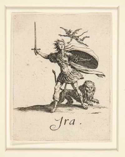 七つの大罪 ラ・コレール（怒り） 作： Jacques Callot