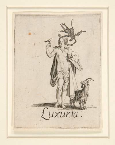 七つの大罪 欲望 作： Jacques Callot