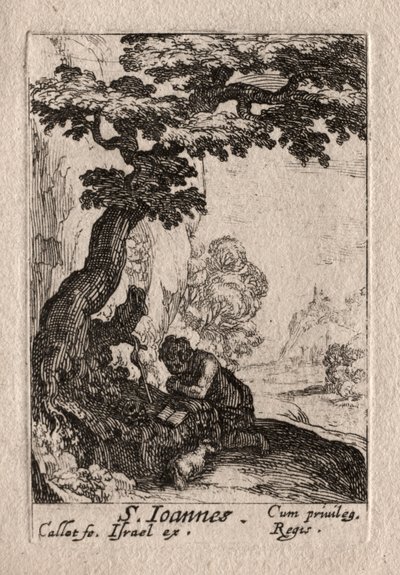 苦行者: St. ジャン・バティスト 作： Jacques Callot