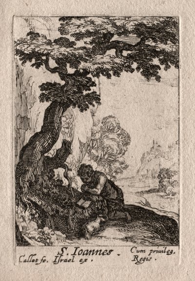 ペニテンツ：サンジャンバプティスト。 作： Jacques Callot