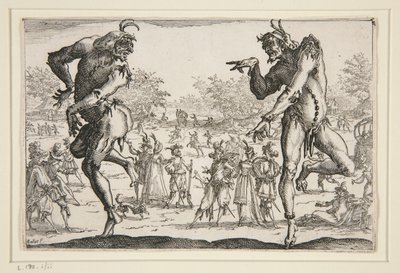 両パンツ 作： Jacques Callot