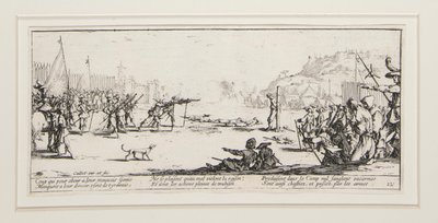戦争の悲惨さ: N. 12 - L 作： Jacques Callot