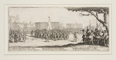 戦争の悲惨さ: N. 2 - L 作： Jacques Callot