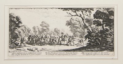 戦争の大惨事 第9話 悪党の発見 作： Jacques Callot