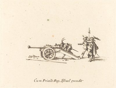 大砲の装填 作： Jacques Callot