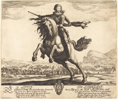 ロレーヌのルイ、ファルスブールの王子 作： Jacques Callot
