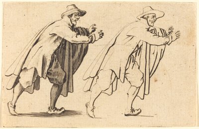 急に動く男 作： Jacques Callot