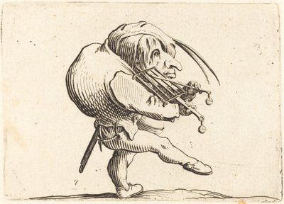 グリルをこする男 作： Jacques Callot