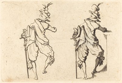 剣を持つ男 作： Jacques Callot