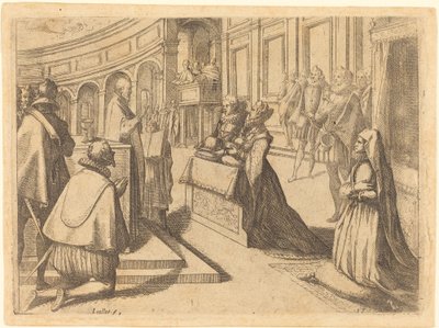 オーストリアのマーガレットとフェリペ3世の結婚 作： Jacques Callot