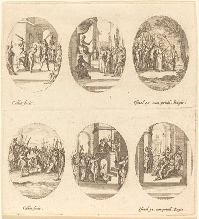受難の秘儀」1631年頃 作： Jacques Callot