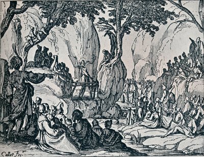 いいえ。 -セントジョン・プリーチング、1635、1924 作： Jacques Callot