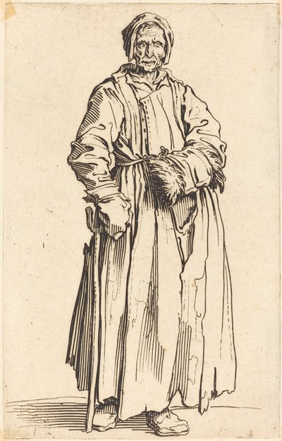 片目の女、c。 1622年。 作： Jacques Callot