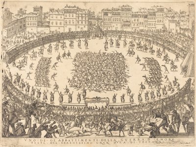 歩兵戦闘の一つ 作： Jacques Callot