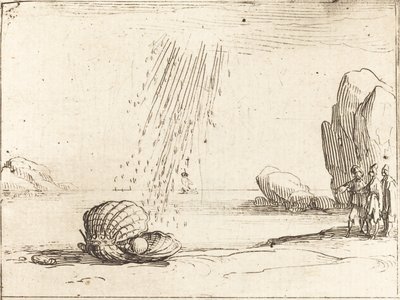 真珠入り牡蠣 作： Jacques Callot