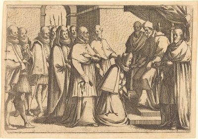 教皇謁見 作： Jacques Callot