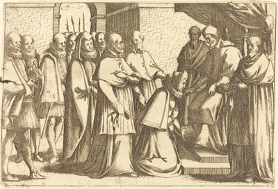 教皇謁見 作： Jacques Callot