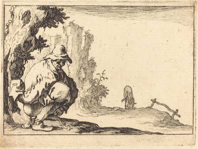 農民の排便 作： Jacques Callot